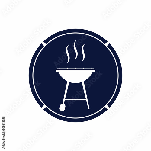 Barbecue icon vector illustration