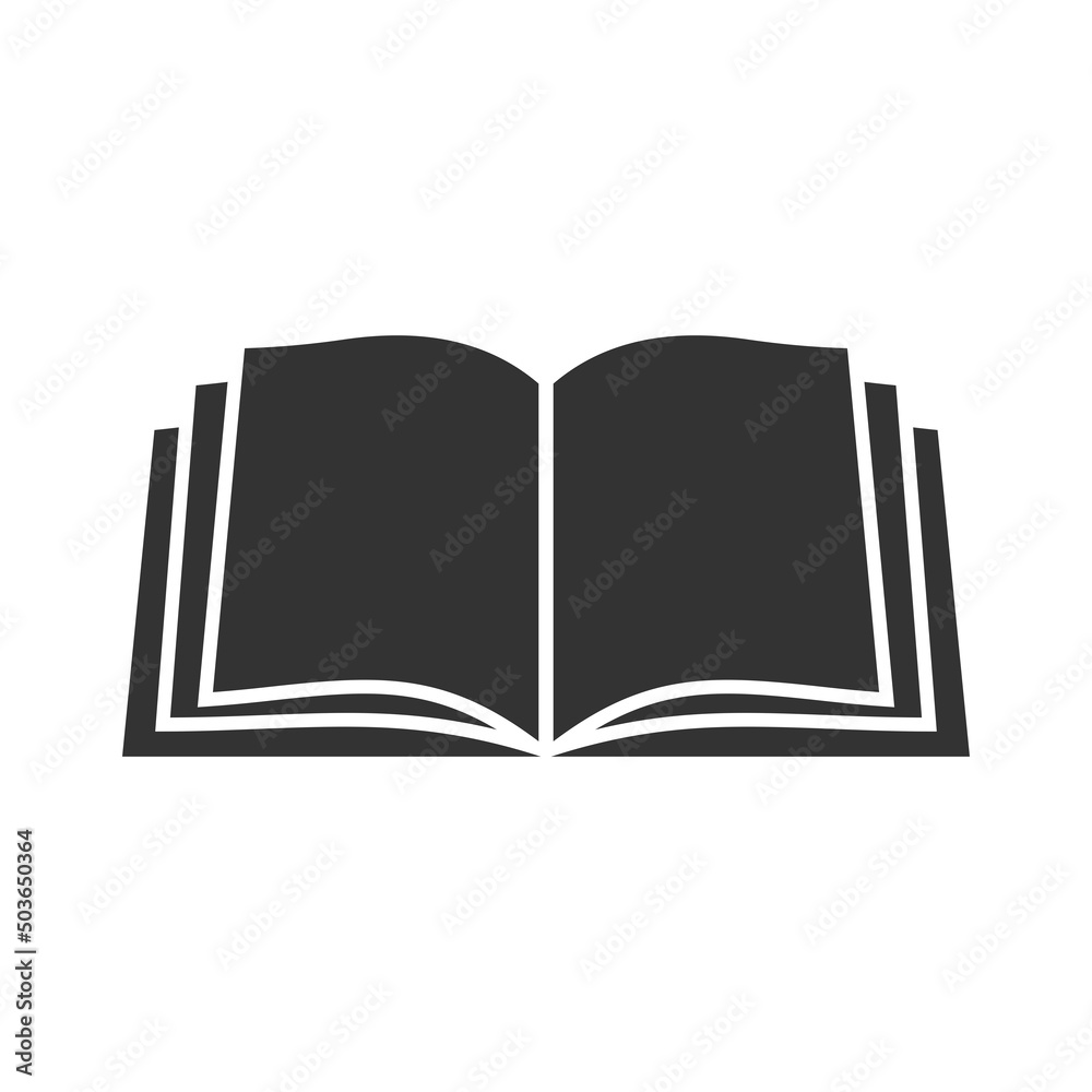 Vector image of a book, scroll and manuscript. Vector image of a book, scroll and manuscript.