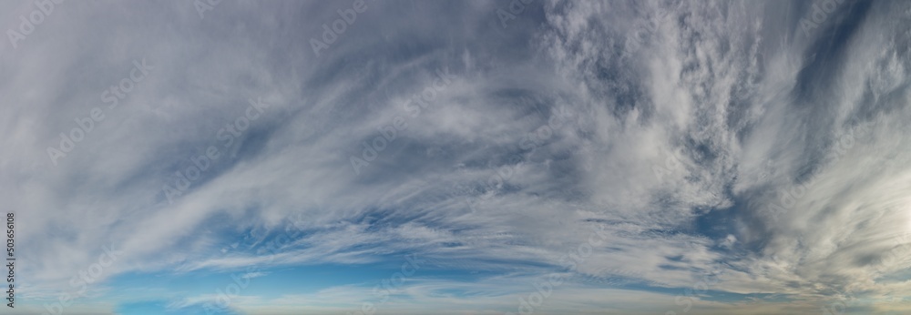 Fantastic clouds at sunrise