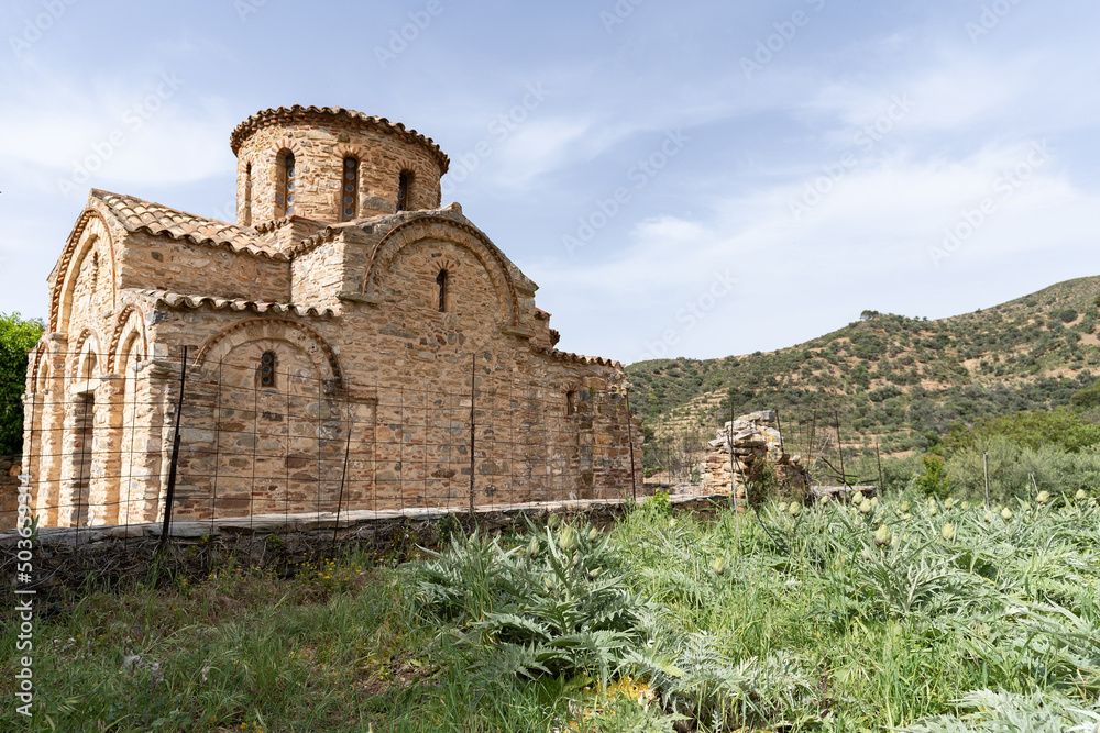 Old church of Panagia at Fodele, Crete, Greece.