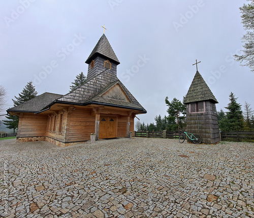 Drewniany kościół na Stecówce