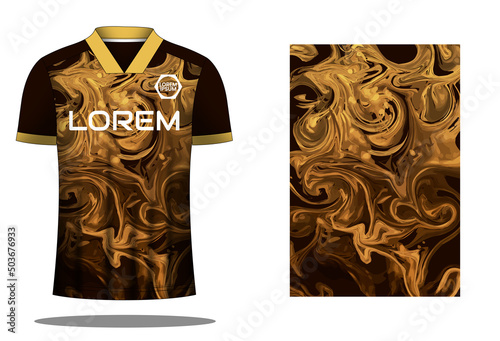 Soccer sport shirt jersey design template