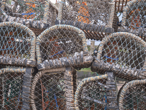 Empty Crab and Lobster Pots © Dave Harrison-Ward