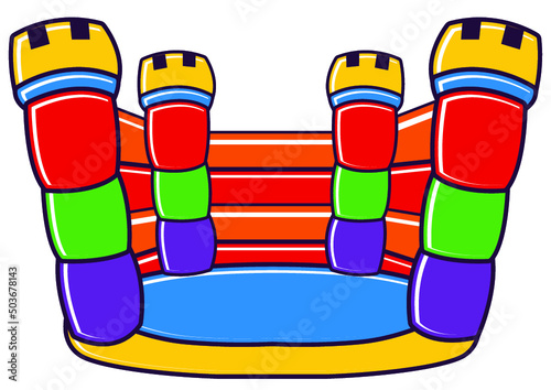 Bouncy castle inflatable fun