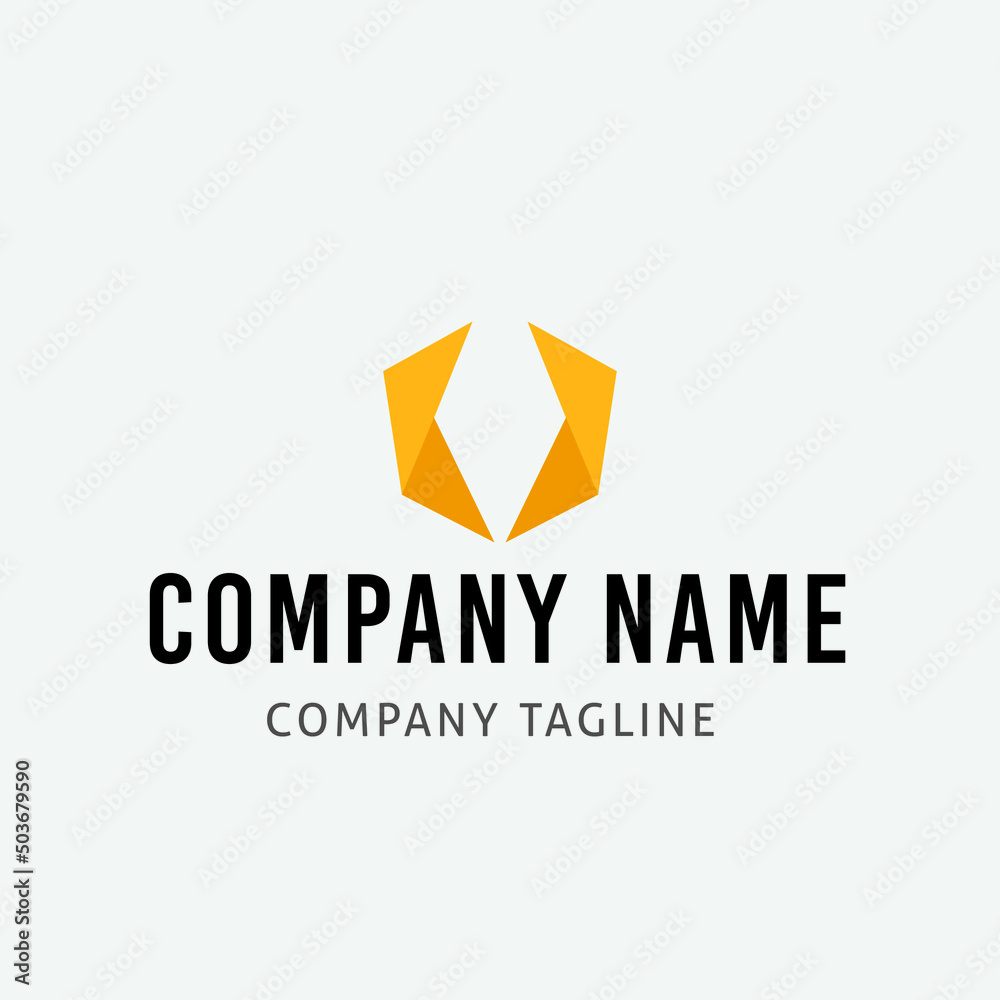 Abstract technology vector logo design template Abstract technology vector logo design template