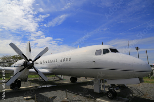 airplane at the airport