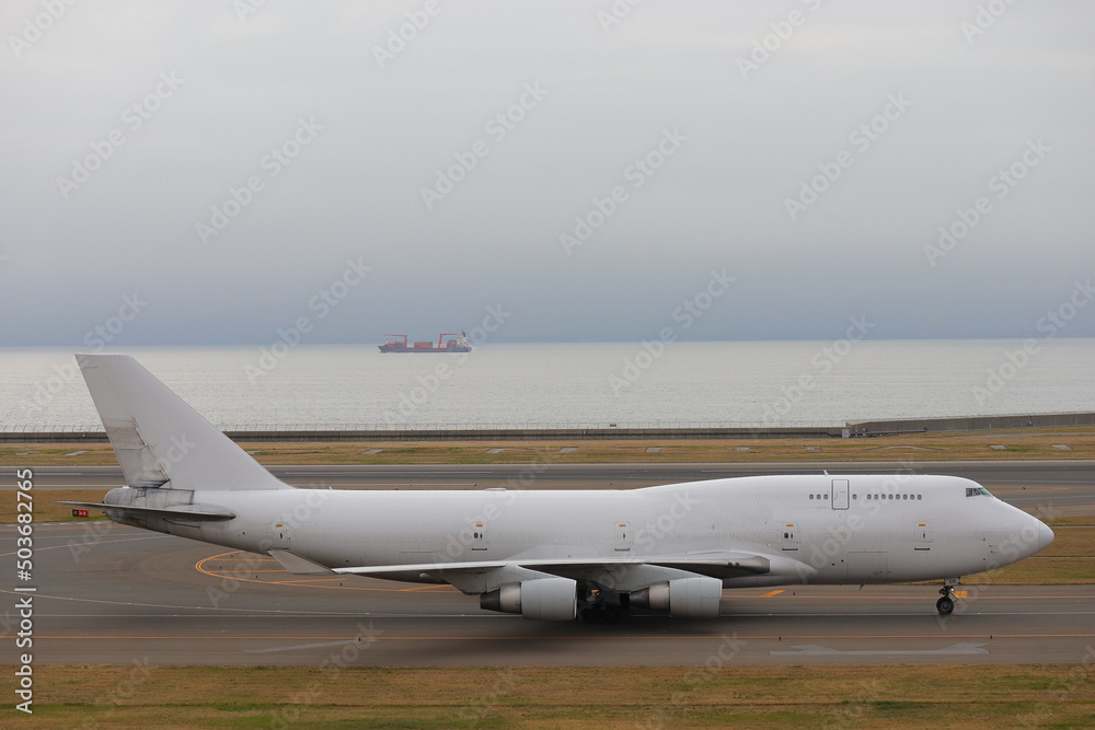 airplane at the airport