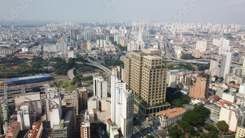 aerial view city
sea ​​of ​​buildings