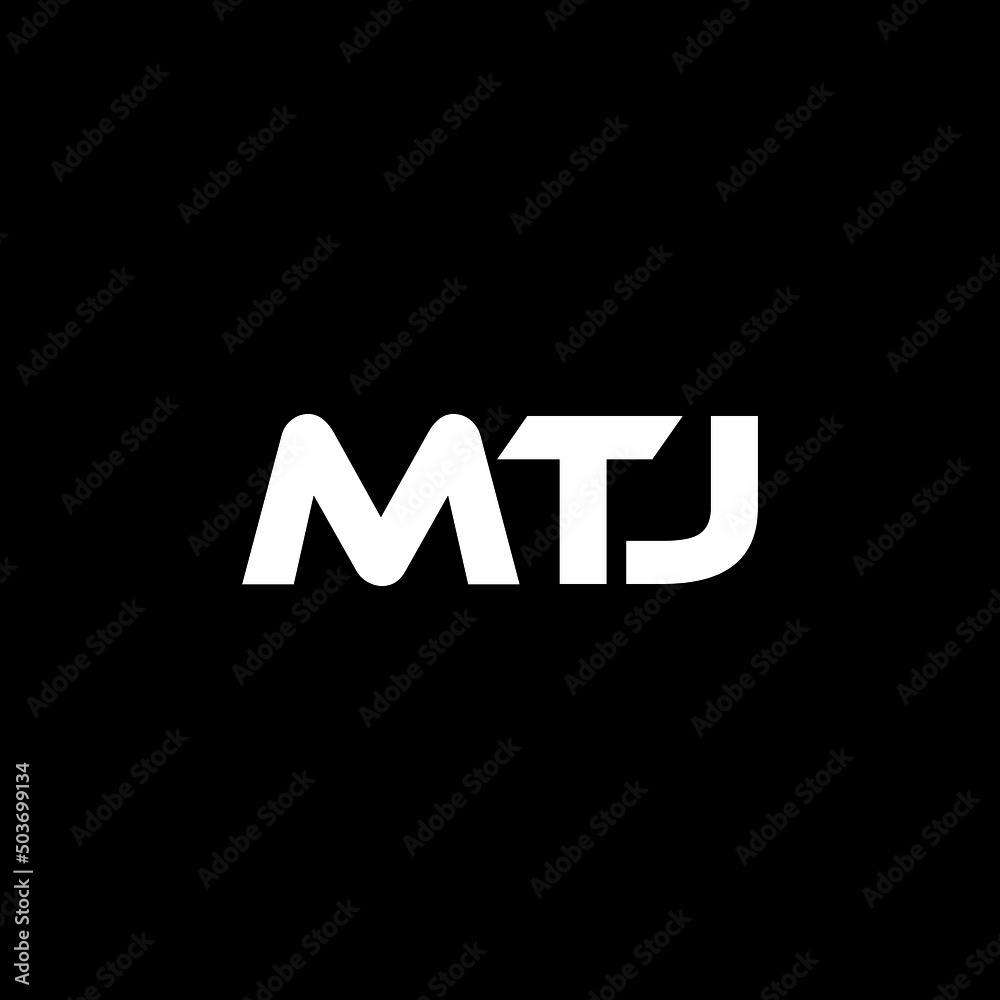 MTJ letter logo design with black background in illustrator, vector logo modern alphabet font overlap style. calligraphy designs for logo, Poster, Invitation, etc. MTJ letter logo design with black background in illustrator, vector logo modern alphabet font overlap style. calligraphy designs for logo, Poster, Invitation, etc.