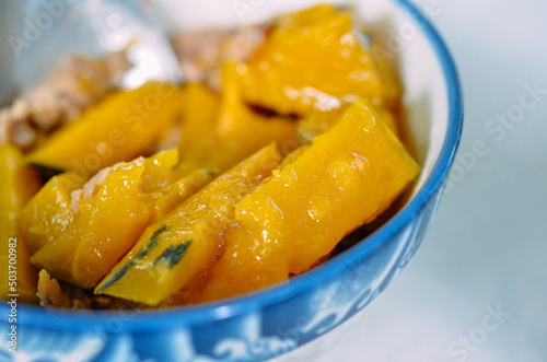 thai Stir Fried pumpkin