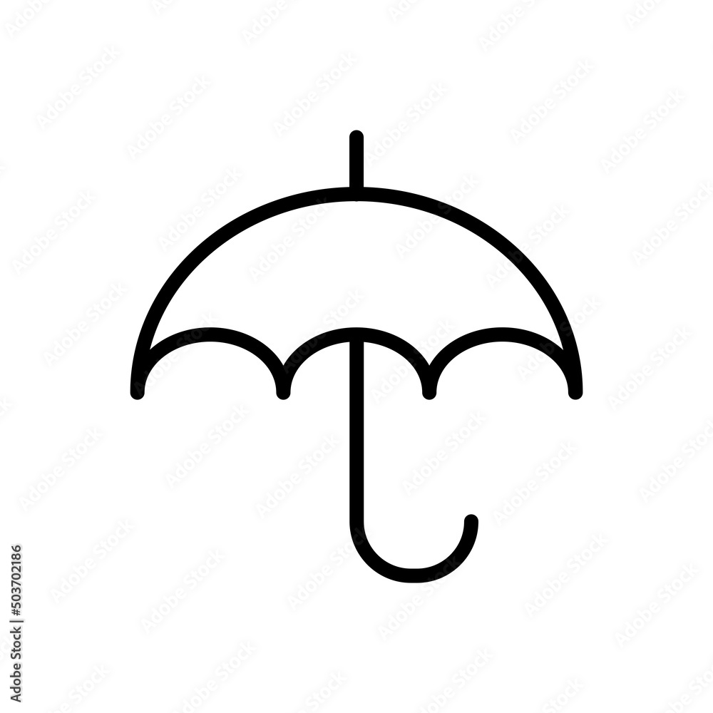 umbrella new icon simple vector umbrella new icon simple vector
