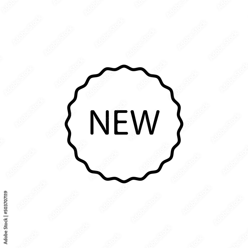 new icon. flat illustration of new vector icon. new sign symbol eps 10 new icon. flat illustration of new vector icon. new sign symbol eps 10