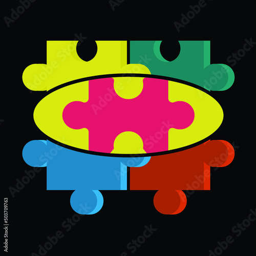 3D Autism Graphic Tshirt Design, Autism Awareness Day SVG, Autism awareness t-shirts design, Autism Vector Illustrator