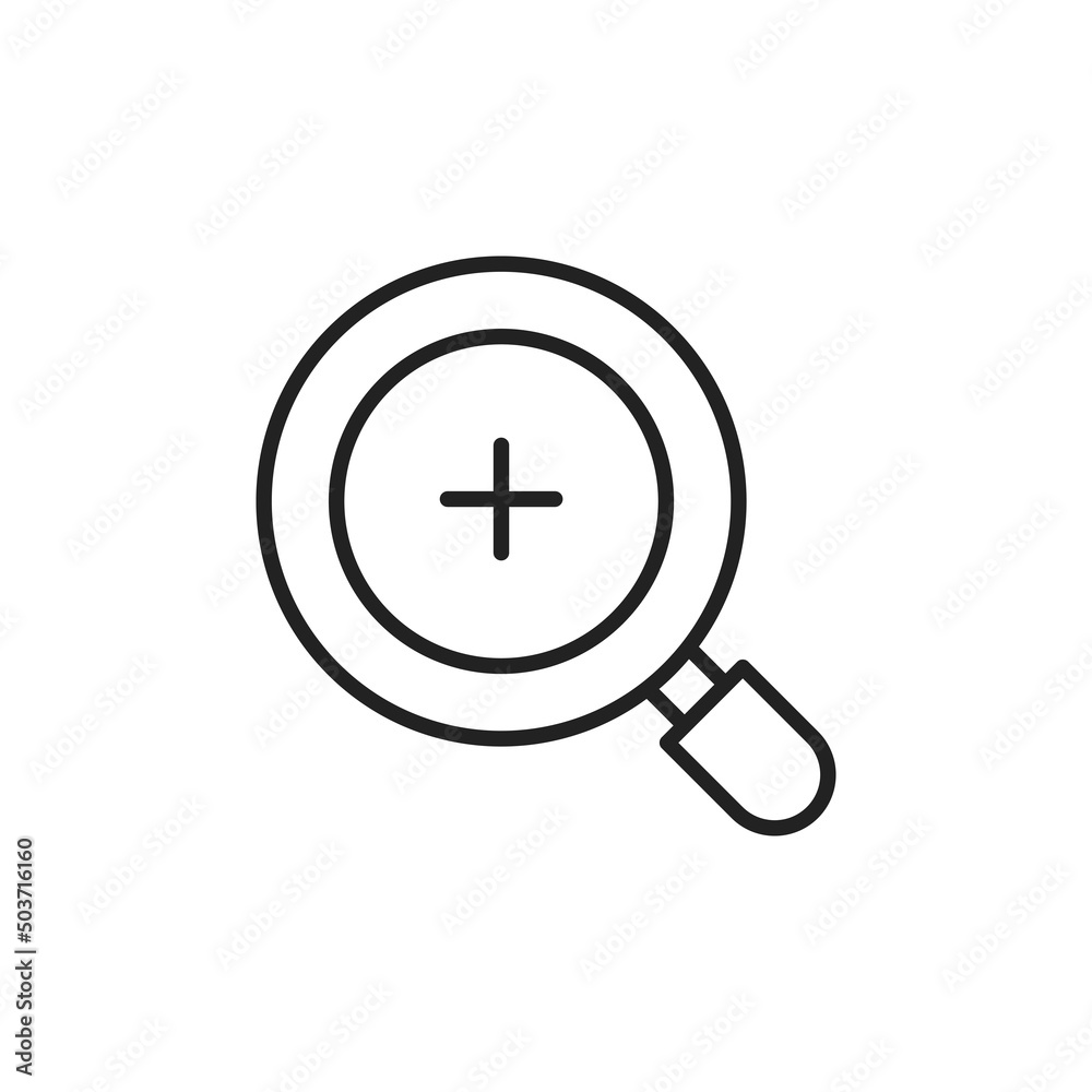Magnifier in graphic design icon. High quality black vector illustration.. Magnifier in graphic design icon. High quality black vector illustration..