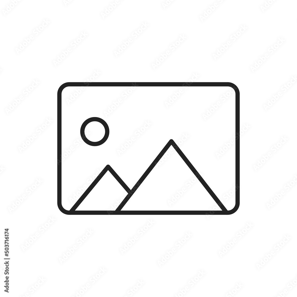 Gallery icon. High quality black vector illustration.. Gallery icon. High quality black vector illustration..