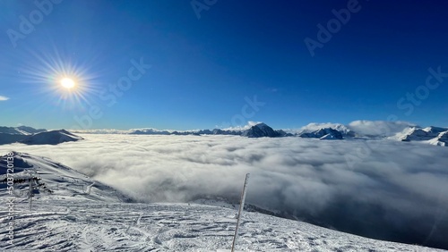 winter mountain landscape