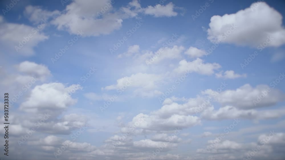 Blue sky with large cumulus clouds. Blue sky with large cumulus clouds.