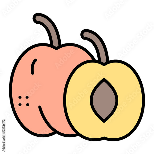 Apricot Icon