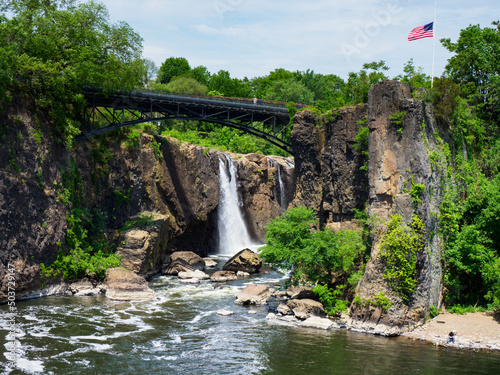 Fototapeta Naklejka Na Ścianę i Meble -  Paterson Waterfall in New Jersey