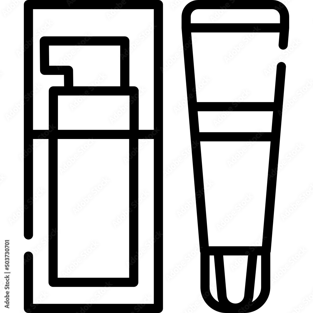 beauty and cosmetics icon detailed outline beauty and cosmetics icon detailed outline