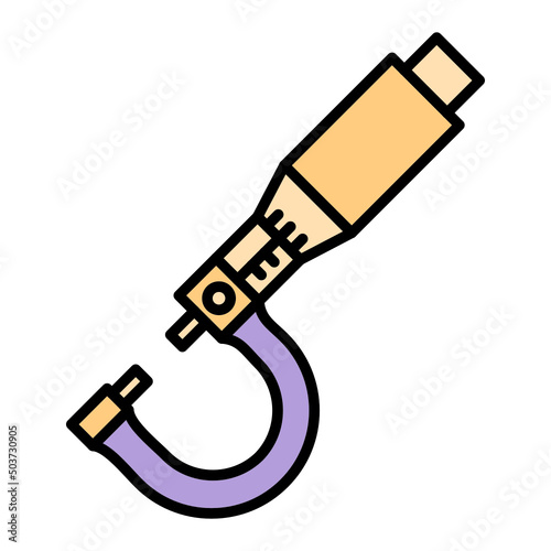 Micrometer Icon