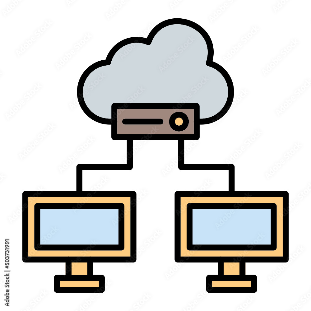 Cloud Storage Icon Cloud Storage Icon