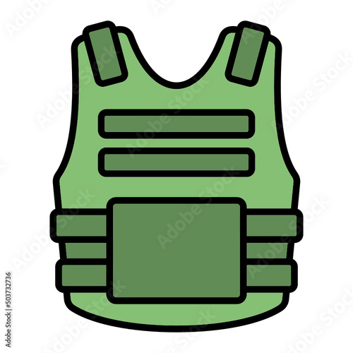 Bulletproof Vest Icon