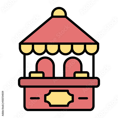 Ticket Booth Icon