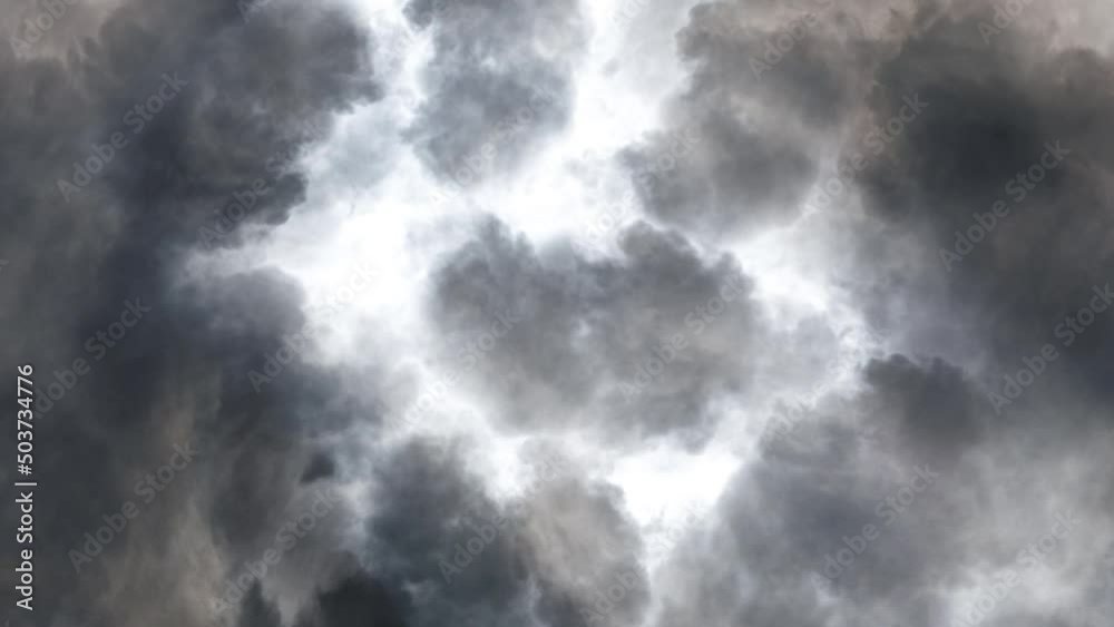 4K Thunderstorm And Lightning In Dark sky, timelapse 4K Thunderstorm And Lightning In Dark sky, timelapse