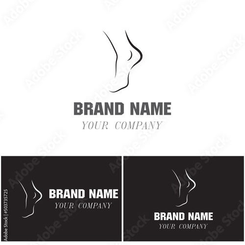 Foot  Logo Template vector symbol nature