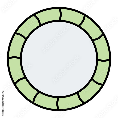 Plastic Plate Icon