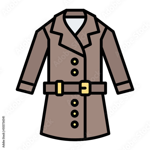 Trench Coat Icon