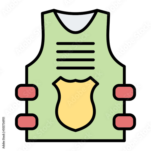 Bulletproof vest Icon