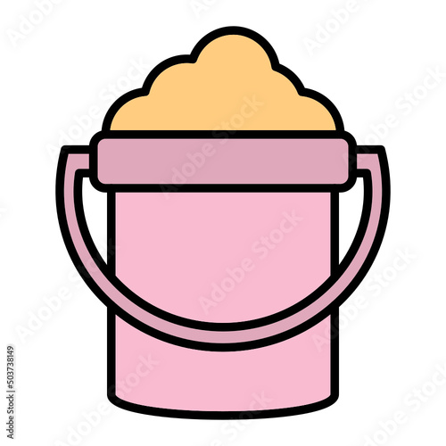 Sand Bucket Icon