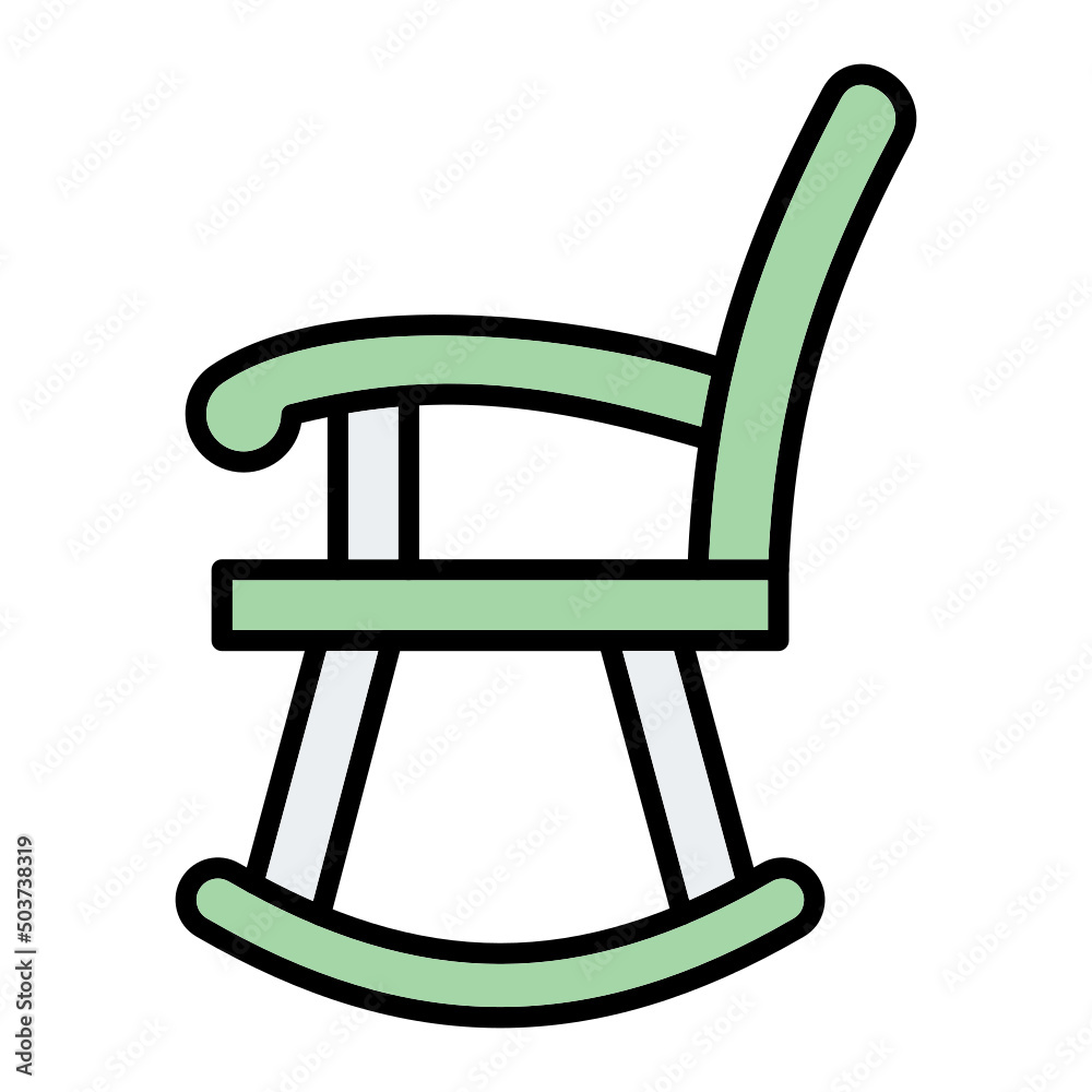 Rocking Chair Icon Rocking Chair Icon