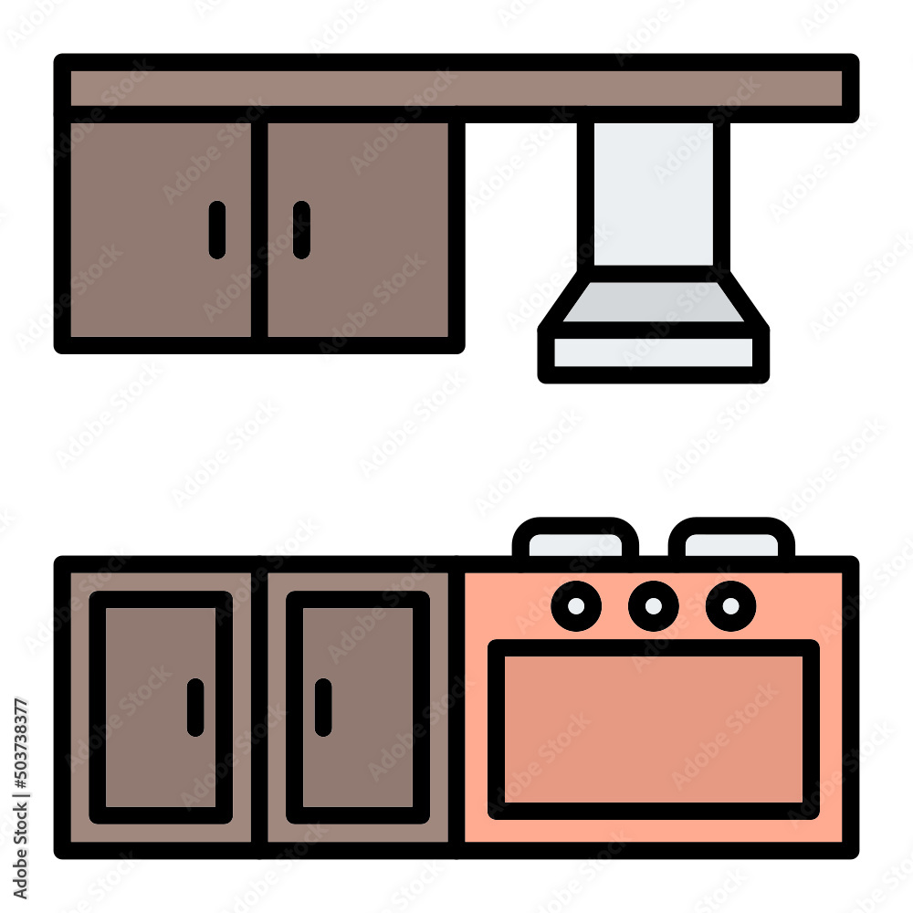Kitchen Cabinet Icon Kitchen Cabinet Icon