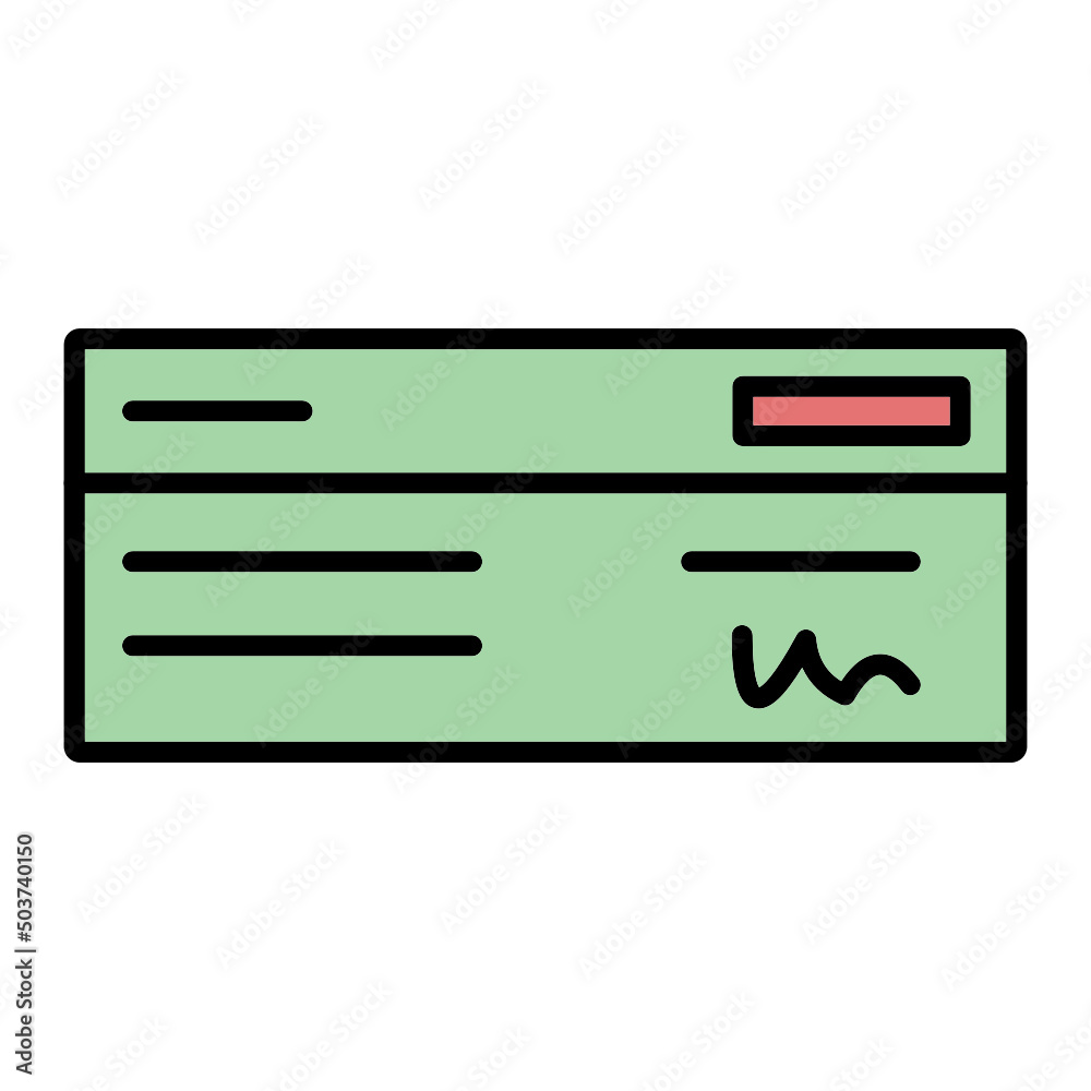 Cheque Icon Cheque Icon