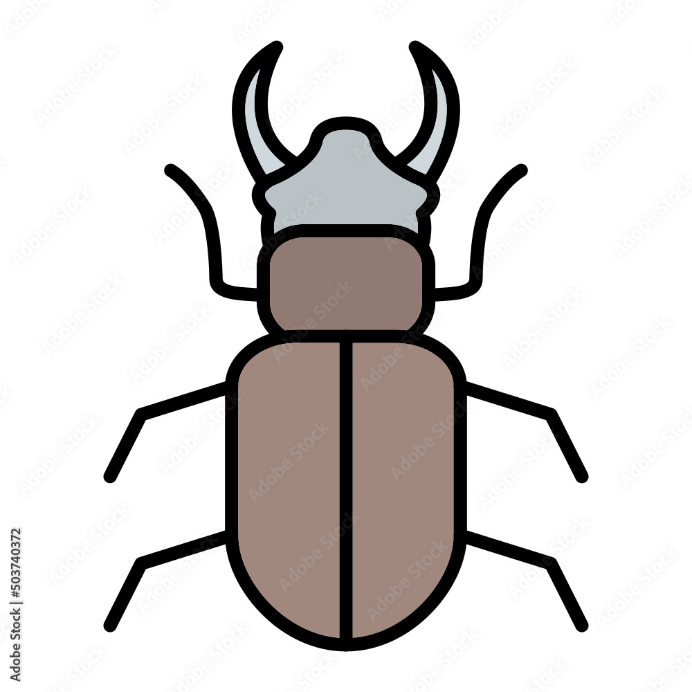 Fototapeta premium Beetle Icon