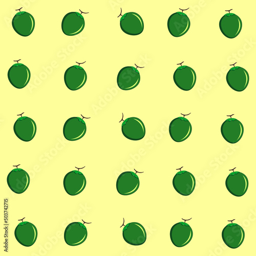 Coconut pattern graphic vector illustration, perfect for tropical theme background