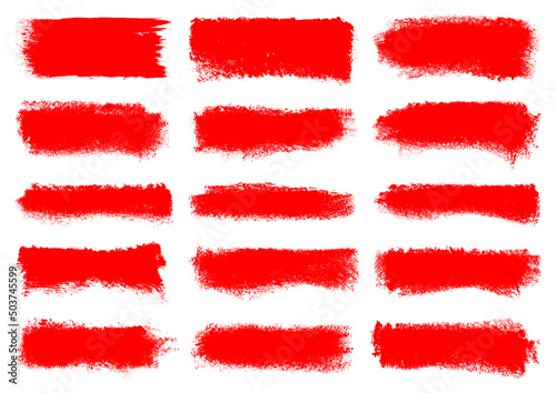 Wallpaper Mural Fünfzehn Rote Stempel Schwamm Set Torontodigital.ca