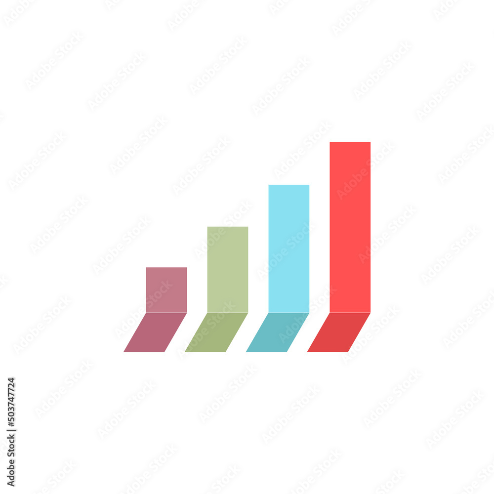 vector illustration of achievement chart icon, with pastel color design. vector illustration of achievement chart icon, with pastel color design.