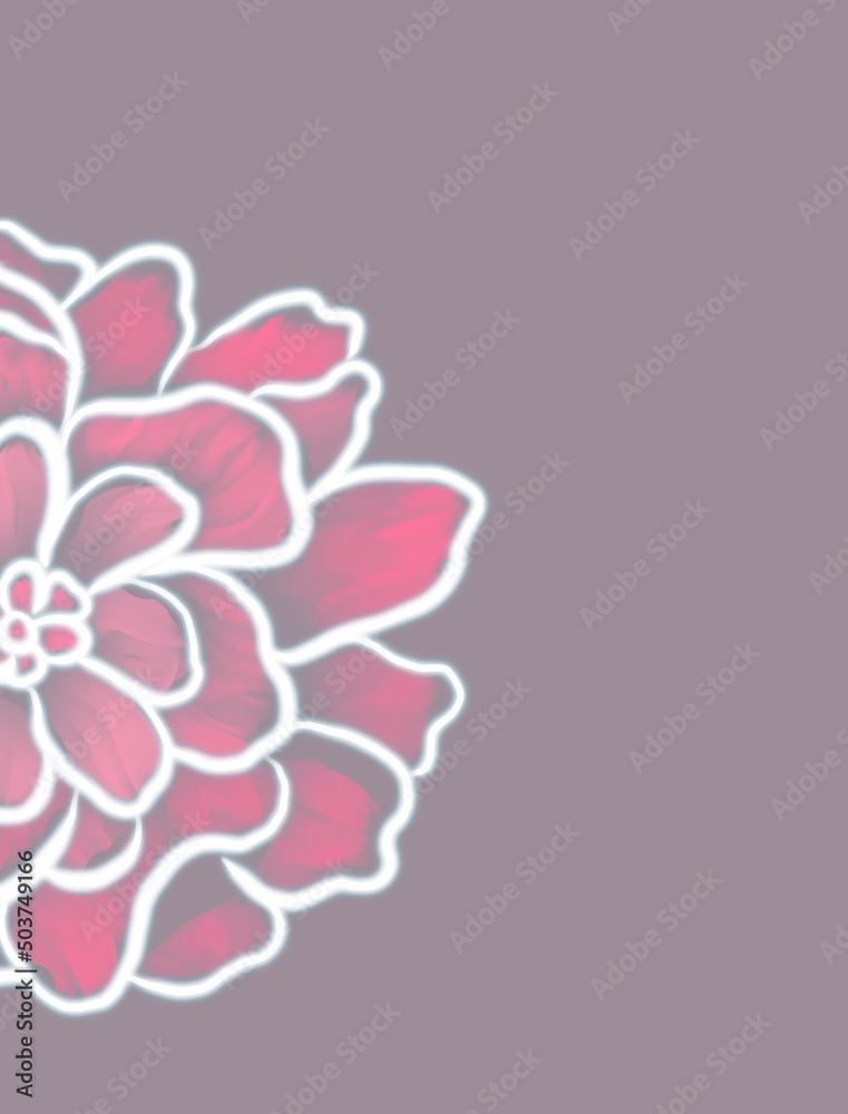 pink background with pink flowers pink background with pink flowers