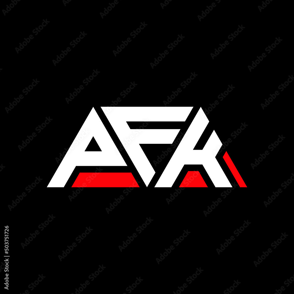 PFK triangle letter logo design with triangle shape. PFK triangle logo design monogram. PFK triangle vector logo template with red color. PFK triangular logo Simple, Elegant, and Luxurious Logo... PFK triangle letter logo design with triangle shape. PFK triangle logo design monogram. PFK triangle vector logo template with red color. PFK triangular logo Simple, Elegant, and Luxurious Logo...