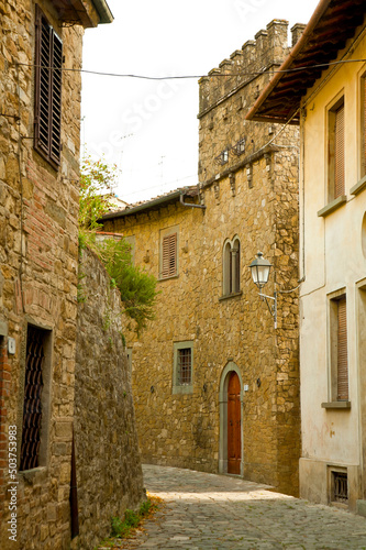 Fototapeta Naklejka Na Ścianę i Meble -  Castello di Verrazzano. Chianti, Toscana, Italia