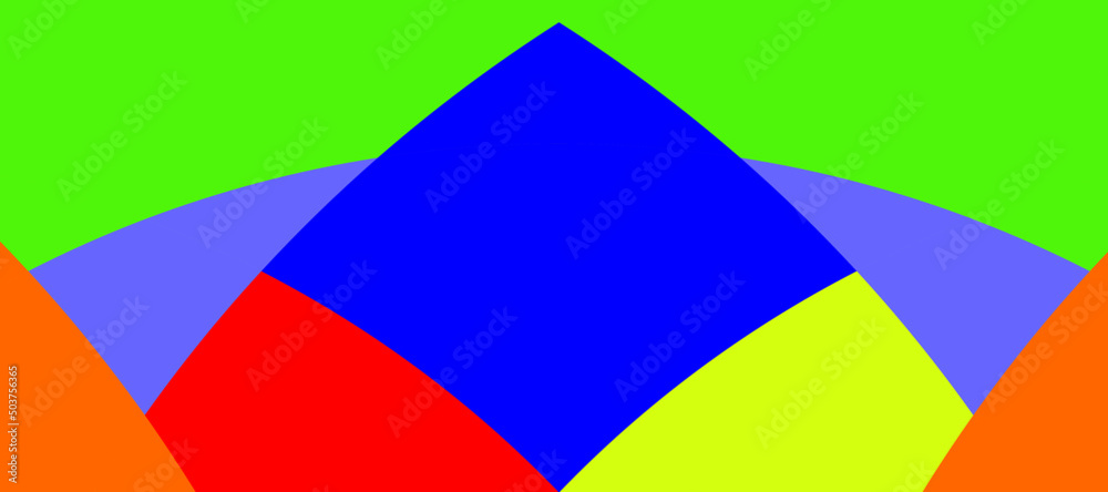 simple background with bold and unique color combination Stock Vector ...