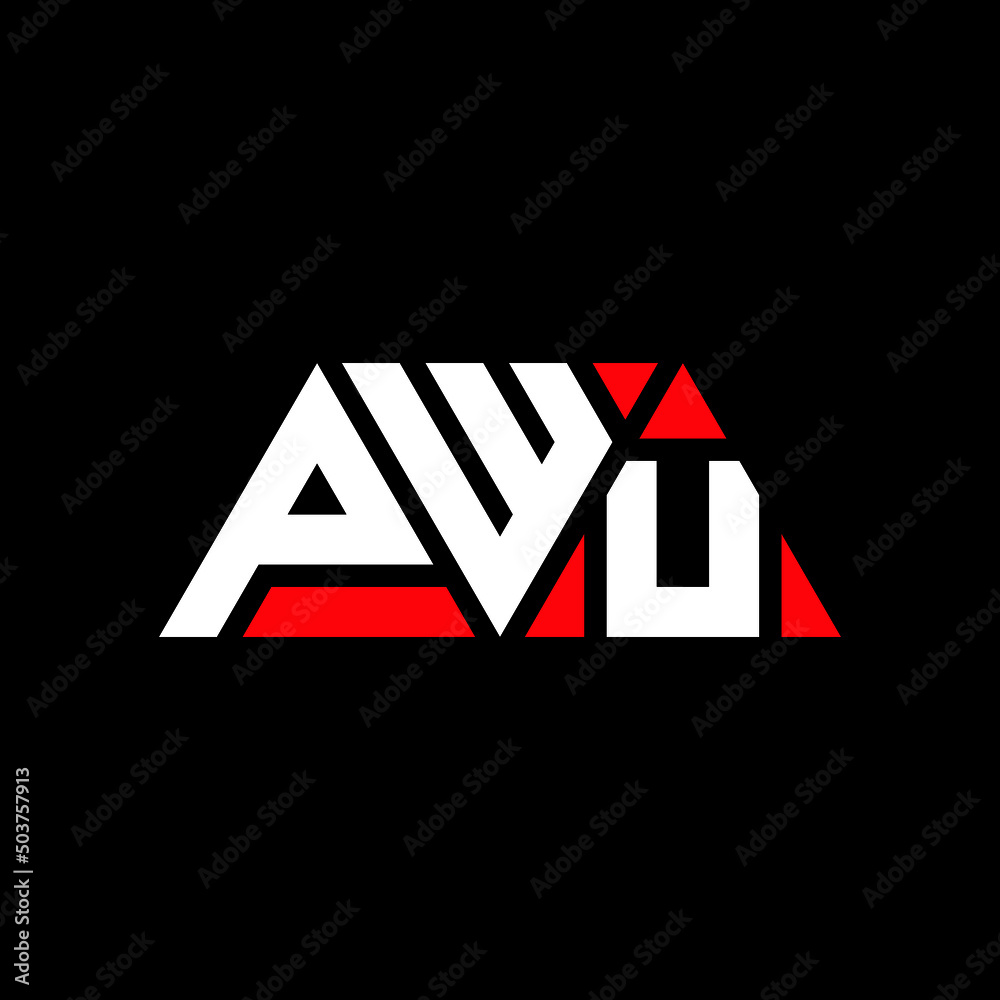 PWU triangle letter logo design with triangle shape. PWU triangle logo design monogram. PWU triangle vector logo template with red color. PWU triangular logo Simple, Elegant, and Luxurious Logo... PWU triangle letter logo design with triangle shape. PWU triangle logo design monogram. PWU triangle vector logo template with red color. PWU triangular logo Simple, Elegant, and Luxurious Logo...