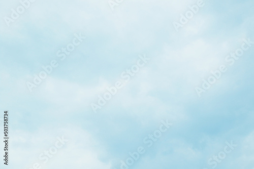 smooth pastel blue clouds background