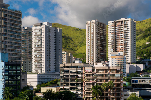View of Apartment Buildings in Nova Iguacu City  Metropolitan Area of Rio de Janeiro