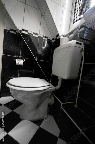 Fototapeta Salle de bain - toilettes