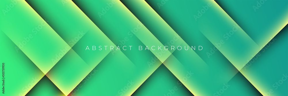 shiny bright green abstract background with diagonal lines banner design digital contemporary poster placard brochure flyer cover template